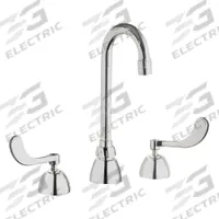 CHICAGO FAUCETS Gooseneck Kitchen/Bathroom Faucet: 786, Cast Brass, Widespread, Deck, 2 Handles (MPN 786-GN1AE3XKAB). Key specifications — Series: 786; Brand: CHICAGO FAUCETS.