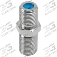 IDEAL Connector: Female, Adapter, Twist-On, RG-59, 3 GHz Max Freq, 75 ohm Max Impedance, 10 PK (MPN 85-340). Key specifications — Product Type: Adapter; Brand: IDEAL; Finish: Nickel-Plated; Gender: Female.