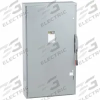 SQUARE D Safety Switch: Fusible, 600 A, Single Phase, 600V AC, Galvanized Steel, Indoor/Outdoor (MPN H266R). Key specifications — Brand: SQUARE D.