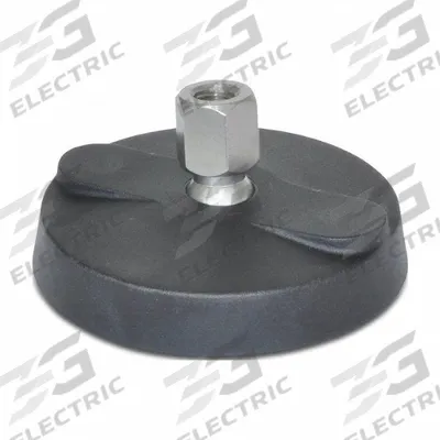 JW WINCO Female-End Leveling Mount: Swivel Boltless, Glass Filled Nylon - Vibration-Damping Female Leveling Mounts