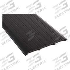 NATIONAL GUARD Door Threshold: Saddle, Aluminum, 6 ft Lg (MPN 428EDKB-72). Key specifications — Brand: NATIONAL GUARD; Transition Type: Fluted.