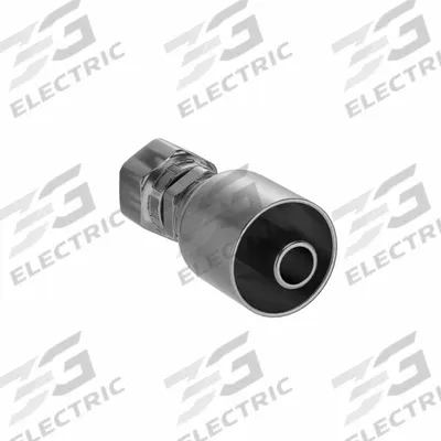 Parker Hydraulic Crimp Fitting: Steel x Steel, Straight, -8 For Hose Dash Size - Parker Crimp Hydraulic Hose Fittings with ORS Connection