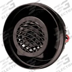 ECCO Vehicle Backup Alarm: Self-Adjusting, Tonal, 102 dB Max Sound Level, 12-24V DC, 4 1/8 in Lg (MPN SA955). Key specifications — Alarm Tone Type: Tonal; Mount Type: Grommet; Connector Type: 16 AWG Blunt Cut Wire; Brand: ECCO; Operating Voltage: 12-24V DC.