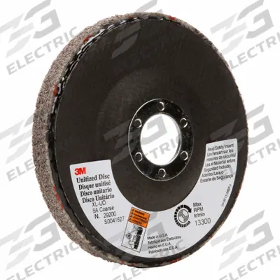 SCOTCH-BRITE Unitized Disc: 4 1/2 in x 7/8 in, Silicon Carbide, Fine, EXL - Blending & Finishing Discs for All Metals