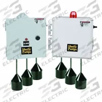 LIBERTY PUMPS Simplex Control Panel: Simplex, 3, 575V AC, 2.5 to 4 A, Tether Float, Plastic, Outdoor (MPN SX54=3-151-5). Key specifications — Current: 2.5 to 4 A; Rated Voltage: 575V AC; Alert Output: Visual; Intrinsic Safety: Not Specified Intrinsically Safe; Includes Reversing: Non-Reversing; Dosing Schedule: Demand Dose; Brand: LIBERTY PUMPS.