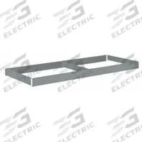 TENNSCO Shelf: 60 in x 24 in, 2,250 lb Load Capacity, Gray, Shelf (MPN ZLCS-6024). Key specifications — Includes: (4) Beams; Shelf Configuration: Single Straight; Color: Gray; Frame Material: Steel; Brand: TENNSCO; Frame Finish: Zinc Plated; Product Type: Shelf.