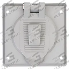 HUBBELL WIRING DEVICE-KELLEMS Weatherproof Cover: Polycarbonate, Receptacles, 2 Gangs, No Enclosure (MPN HBL7777A). Key specifications — Brand: HUBBELL WIRING DEVICE-KELLEMS; Color: Gray; Compatible with Product Type: Receptacles; Mounting Orientation: Vertical.