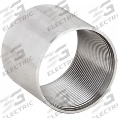 CALBRITE Threaded Coupling: 316 Stainless Steel, 1 in Trade Size, 2 in Overall Lg, IMC/RMC (MPN S61000CP00). Key specifications — Compatible Conduit Type: IMC; Brand: CALBRITE.
