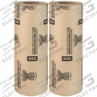 VCI Paper: 30 lb Basis Wt, 18 in Roll Wd, 600 ft Roll Lg, 13 lb Roll Wt, 2 PK (MPN A30G18200) - Corrosion Inhibiting VCI Paper Rolls