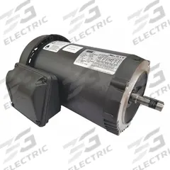 DAYTON General Purpose Motor: C-Face Mount, Totally Enclosed Fan Cooled, 3/4 hp, 230/460V AC (MPN 4THW8). Key specifications — Brand: DAYTON; Nameplate Voltage @ 60 Hz: 230/460V AC; Full Load Current @ 60 Hz: 2.68/1.34 A; Nameplate RPM @ 60 Hz: 1,135 RPM; Motor Enclosure: TEFC.