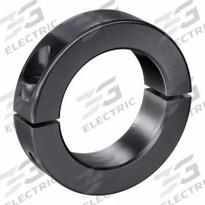 RULAND MANUFACTURING Shaft Collar: 2-Piece, Metric, Round, Clamp-On, 40 mm Bore Dia - Steel Shaft Collars