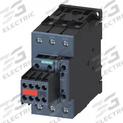 SIEMENS IEC Magnetic Contactor: 3 Poles, 24V DC, 41 A, SIRIUS 3RT Safety Contactors (MPN 3RT20351KB443MA0). Key specifications — Brand: SIEMENS; Integrated Surge Suppression: Yes.