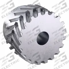 CONTINENTAL Gearbelt Pulley: Plain, 8 mm Pitch, For 25 mm Belt Wd, 20 Teeth, 1/2 in Bore Dia (MPN M-20S-MPB ALUMINUM). Key specifications — Brand: CONTINENTAL; Sub-brand: SilentSync.