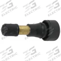 TRU-FLATE High Pressure Snap-In Valve: High Pressure Valve, Snap-In, 180° Valve Stem Angle, Straight (MPN 30-600-50). Key specifications — Valve Type: Snap-In; Thread Size: 0.305-32; Valve Shape: Straight; Color: Black; Product Type: High Pressure Valve; Standards: TR600HP; Compatible Vehicle Type: Automobiles; Material: Rubber.