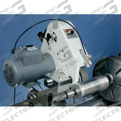 DYNABRADE Tool Post Grinder: 2 in x 48 in Belt Size, 240V AC, Single Phase - 2" x 48" Belt Size Tool Post Grinder