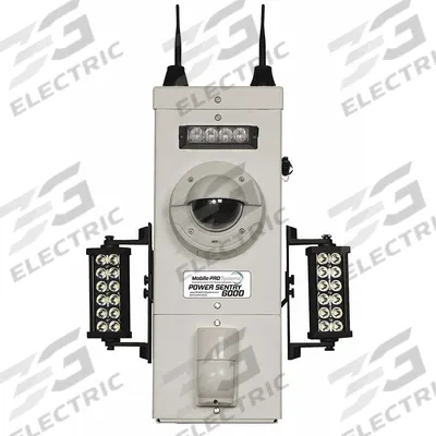 POWER SENTRY 6000 Power Sentry Mount: Power Sentry Mount, 33 in Overall Ht - Portable Mounted Video Surveillance Systems