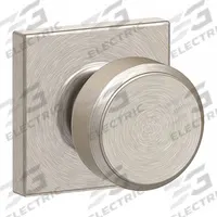 SCHLAGE RESIDENTIAL Door Lockset: Passage Lever Locksets, Nickel, ADA Compliant (MPN F10 BWE 619 COL). Key specifications — Ligature Resistance: Not Ligature-Resistant; Brand: SCHLAGE RESIDENTIAL; Lockset Function ANSI Code: F75; Visual Indicator Message: No Message; Lockset Style: Broadway; ADA Compliant: Yes; Finish: Satin Nickel-Plated, Clear Coated : Brass.