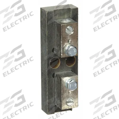 MERSEN Fuse Block: Open Block Design, 1 Pole, 300 V AC, Box Lug - Fuse Blocks for UL Class T Fuses