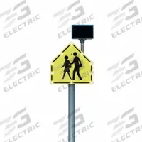 LED Traffic Signal Controller: 30 in Nominal Sign Size (W x H), Aluminum, S1-1 MUTCD, Diamond, Solar (MPN 303056). Key specifications — Sign Material: Aluminum; Retroreflective Grade: Diamond.
