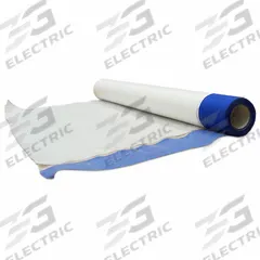 AMERICOVER Static Construction Film: Light Duty, 2 mil Thick, 10 ft Wd, 100 ft Lg, Frosted Clear (MPN RWC10). Key specifications — Color: Frosted Clear; Material: Polyethylene; Brand: AMERICOVER; Fire-Resistant: No.