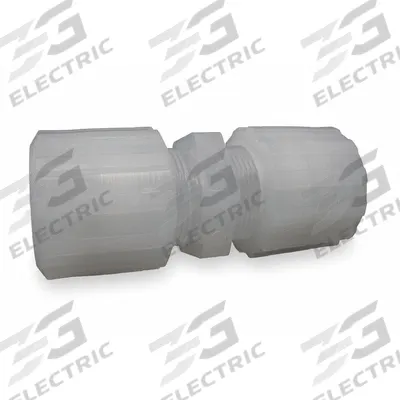 PARGRIP Compression Fitting Union: 1/2 in OD x 1/2 in OD Size, Compression x Compression - PFA Compression Tube Fittings