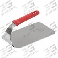 VOLLRATH Steak Weight: Stainless Steel, 9 in Blade Lg, Silicone, 9 in Overall Lg, NSF Certified, Red (MPN 50661). Key specifications