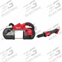 MILWAUKEE Band Saw and Die Grinder: 2 Tools, Die Grinder/Portable Band Saw, 18 V DC Volt, Tool Only (MPN 2929-20, 2984-20). Key specifications — attr1176460: Die Grinder.
