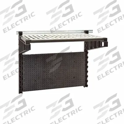 CAMBRO Task Station Kit: 30 1/4 in Ht, 18 in Dp, 36 in Lg - Pegboard Accessories
