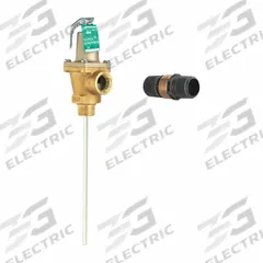 WATTS Temperature and Pressure Relief Valve: Section XIII ASME Section, MNPT x FNPT, Bronze (MPN 3/4 LF40XL-5-150/210FS). Key specifications — Brand: WATTS; Body Material: Bronze.
