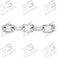 CAMPBELL Straight Chain: 3/8 in Chain Trade Size, 30 Chain Grade, Carbon Steel, Straight, Welded (MPN T0146220). Key specifications — Brand: CAMPBELL.