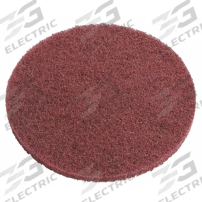 SCOTCH-BRITE Hook-and-Loop Surface Conditioning Disc: 6 in Dia, Aluminum Oxide, Very Fine - General Purpose Surface-Conditioning Discs for All Metals