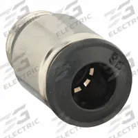 AIGNEP USA Push-Fit Adapter Fitting: 6 mm OD x 5 mm Pipe Size, Brass, 31/32 in Overall Lg, 5 PK (MPN 50010N-6-M5-PK5). Key specifications — Brand: AIGNEP USA.