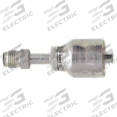 PARKER Hydraulic Crimp Fitting: Steel x Steel, 45° Elbow, -10 For Hose Dash Size - Parker Crimp Hydraulic Hose Fittings with Inverted Flare Connection