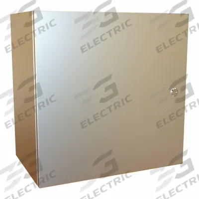 HAMMOND Electrical Enclosure: 304 Stainless Steel, 20 in x 20 in x 12 in, NEMA 12/13/3R/4/4X - Stainless Steel Enclosures