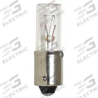 APPROVED VENDOR Incandescent Bulb: Incandescent, Miniature Bayonet (BA9s), (T) Tubular, T2-1/2, 24MB (MPN 24MB-10PK). Key specifications — Light Color: White; Trade Number: 24MB; Voltage: 24V AC; Brand: APPROVED VENDOR; Bulb Shape: T2-1/2.