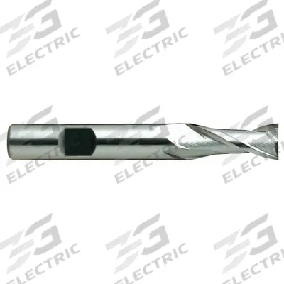 YG-1 Square End Mill: High Speed Steel, TiCN Coated, 2 Flute, 3/4" Mill Dia - General Purpose High-Speed Steel Square End Mills