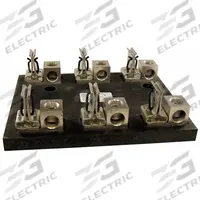 MERSEN Fuse Block: Open Block Design, 3 Pole, 250 V AC, Box Lug, Non-Indicating (MPN 22003R). Key specifications — Brand: MERSEN.