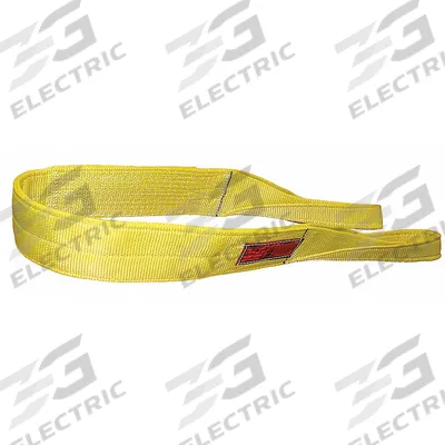 STREN-FLEX Web Sling: Type 3, Nylon, 7 ft Sling Lg, 16 in Eye Lg - Standard Nylon Flat-Eye Web Slings