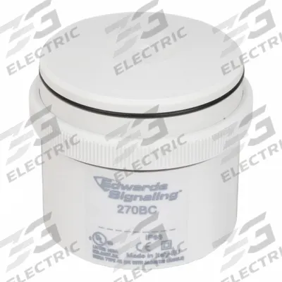 EDWARDS SIGNALING Wiring Base and Top Cover: Tower Light Base, For 200 Class - Mounts for Modular Tower Lights