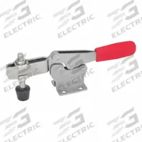 JW WINCO Horizontal Acting Toggle Clamp: Horizontal Handle, Flange Base Mounting, 78 mm Arm Lg (MPN 820-230-MC-NI). Key specifications — Brand: JW WINCO.