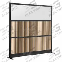 LUXOR Adaptable, stylish dividers designed to create flexible, private, and productive workspaces (MPN MW-7070-WAB). Key specifications — Frame Finish: Eggshell; Frame Material: Aluminum; Mounting Location: Freestanding; Panel Color: Teak; Panel Surface Material: Plastic.
