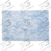 GRAINGER Air Filter Pad: 14 in x 20 in x 1/2 in, Polyester, Blue/White (MPN 2GFG3). Key specifications — attr1286261: Polyester; attr1286264: Yes; attr1286288: Blue; attr1286283: GRAINGER.