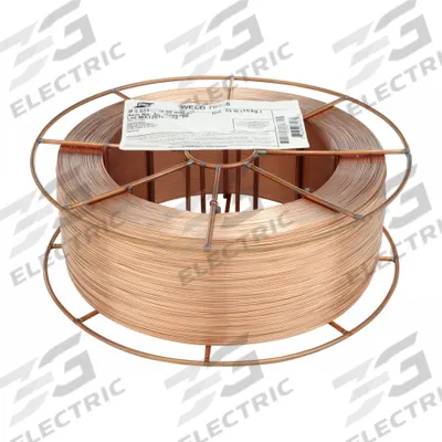 ESAB Welding Wire: Carbon Steel, ER70S-6, 0.035 in, 33 lb, Steel Spool - ER70S-6 MIG Welding Wire