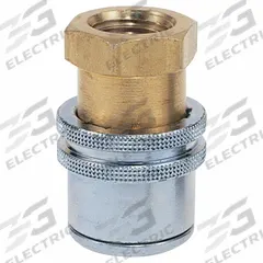 HALTEC Air Chuck: Heavy-Duty Tire Chucks, Straight Lock-On, Single Head, 300 psi Max Op Air Pressure (MPN H-5265). Key specifications — Material: Brass; Thread Standard: NPT; Thread Size: 1/4 in; Application: Inflating and Checking Pressure; Brand: HALTEC.