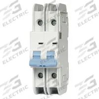 DAYTON IEC Miniature Circuit Breaker: 32 A Amps, 125V DC, 10kA at 240V AC, Lug, NDB2T-63 B32/2 L (MPN 33V967). Key specifications — DC Voltage Rating: 125V DC; Brand: DAYTON; Max. AIR Rating: 10kA at 240V AC; Terminal Connection: Lug; AC Voltage Rating: 240V AC.