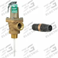 WATTS Relief Valve: FNPTF x FNPTF, 1 in x 1 1/4 in, Iron, 75 psi Max. Op Pressure (MPN 1 740 075 FS). Key specifications — Brand: WATTS.