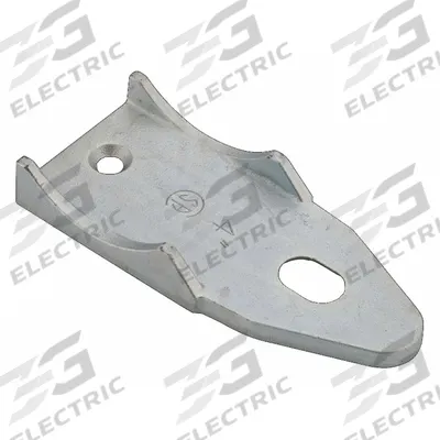 RACO Back Spacer: 4 in Trade Size, Iron - Surface Mount Clamps for Conduit & Pipe
