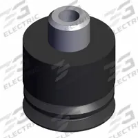 SMC Bellows Cup: Bellows, M5 x 0.8, 10 mm Pad Dia, NBR, Black, 50, 13 mm Pad Ht, ZP2 (MPN ZP2-TB10MBN-H5). Key specifications — attr1019101: ZP2-TB10MBN-H5; attr1019103: SMC; attr1019107: 50.