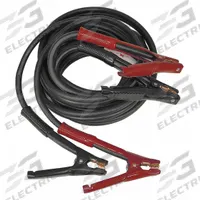ASSOCIATED EQUIP Booster Cable: Crimped, 1/0 AWG, Std Jaw, 25 ft Cable Lg, Black, Copper (MPN 6163). Key specifications — Cable Connection Type: Crimped; Cable Wire Gauge: 1/0 AWG; Jaw Type: Standard Jaw; Cable Jacket Color: Black; Cable Wire Material: Copper; Brand: ASSOCIATED EQUIP.
