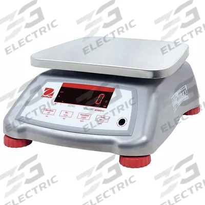OHAUS Food Scale: 7 1/2 in Weighing Surface Dp, 9 1/2 in Weighing Surface Wd - Food Scales